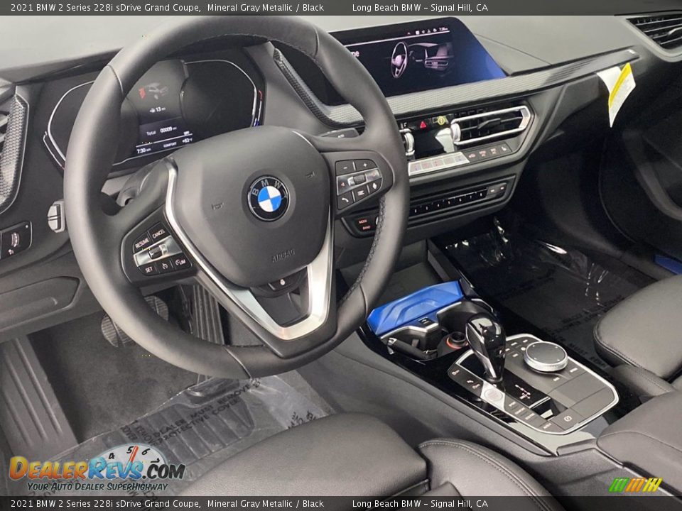 2021 BMW 2 Series 228i sDrive Grand Coupe Mineral Gray Metallic / Black Photo #15