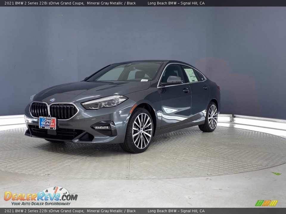 2021 BMW 2 Series 228i sDrive Grand Coupe Mineral Gray Metallic / Black Photo #5