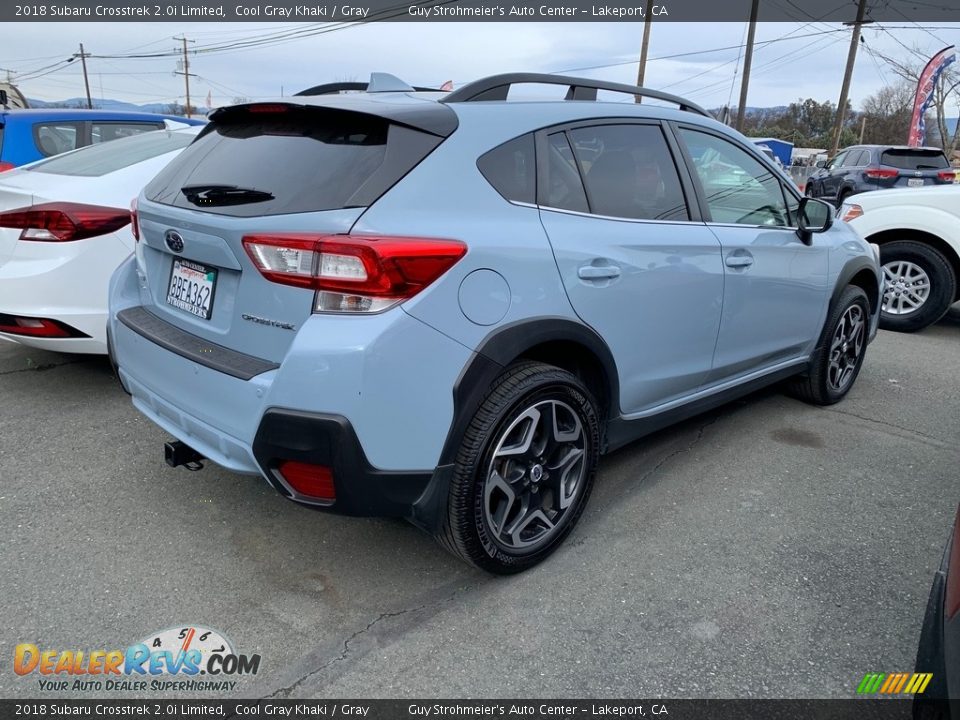 2018 Subaru Crosstrek 2.0i Limited Cool Gray Khaki / Gray Photo #2