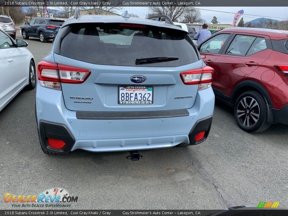 2018 Subaru Crosstrek 2.0i Limited Cool Gray Khaki / Gray Photo #3