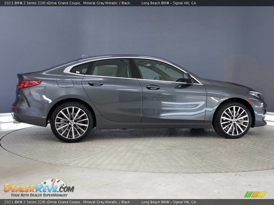 2021 BMW 2 Series 228i sDrive Grand Coupe Mineral Gray Metallic / Black Photo #10