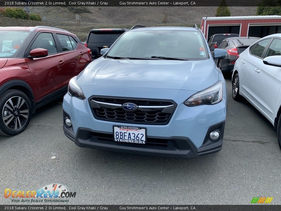 2018 Subaru Crosstrek 2.0i Limited Cool Gray Khaki / Gray Photo #4