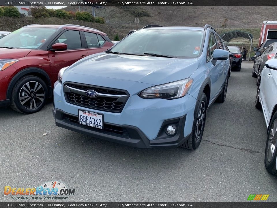 2018 Subaru Crosstrek 2.0i Limited Cool Gray Khaki / Gray Photo #5