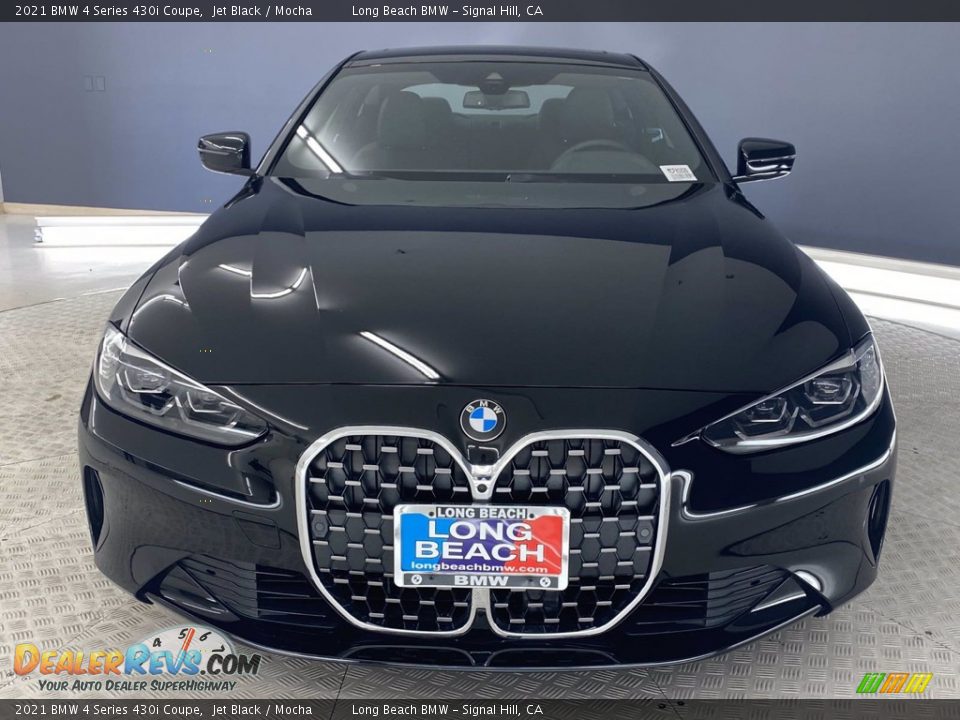 2021 BMW 4 Series 430i Coupe Jet Black / Mocha Photo #12