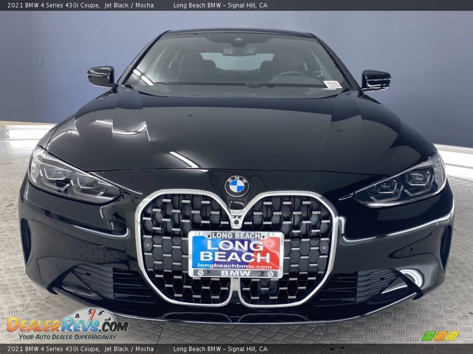 2021 BMW 4 Series 430i Coupe Jet Black / Mocha Photo #13