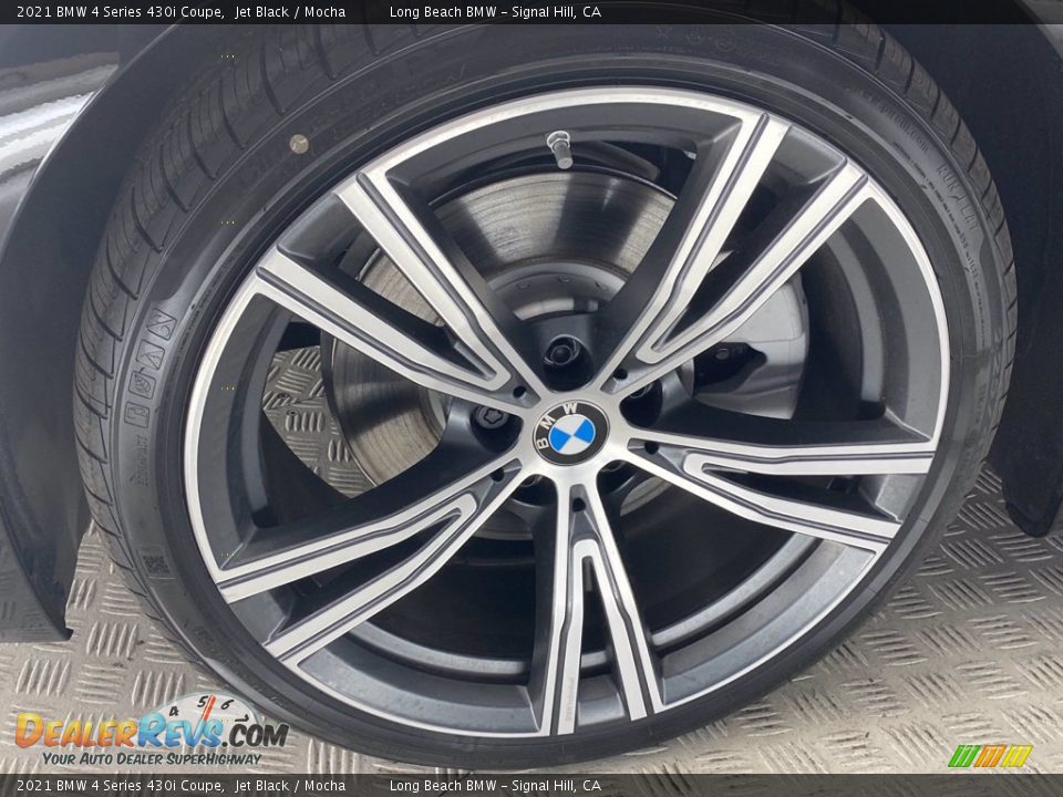 2021 BMW 4 Series 430i Coupe Jet Black / Mocha Photo #15