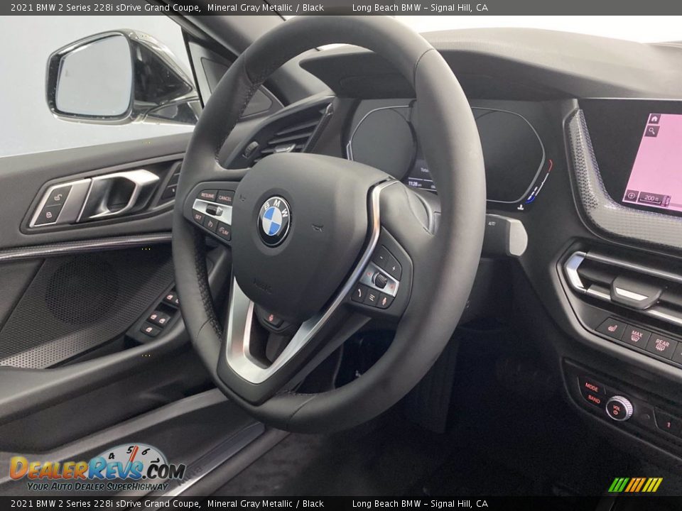 2021 BMW 2 Series 228i sDrive Grand Coupe Mineral Gray Metallic / Black Photo #32