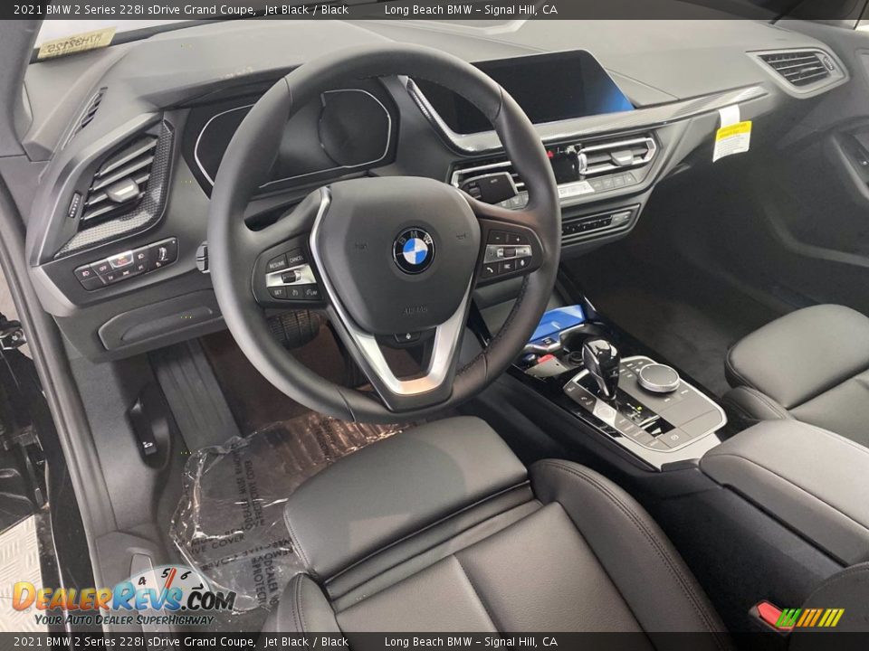 2021 BMW 2 Series 228i sDrive Grand Coupe Jet Black / Black Photo #2