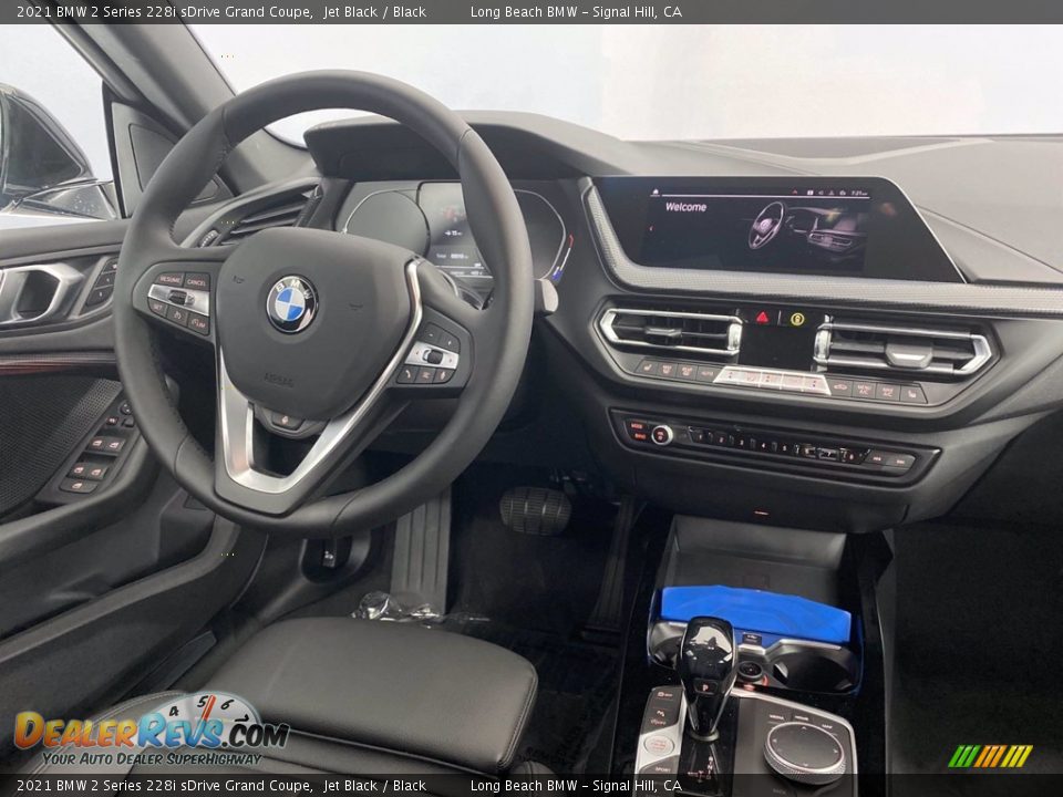 2021 BMW 2 Series 228i sDrive Grand Coupe Jet Black / Black Photo #4