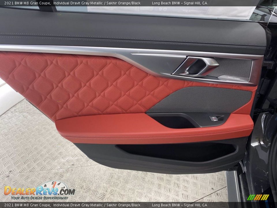 Door Panel of 2021 BMW M8 Gran Coupe Photo #18