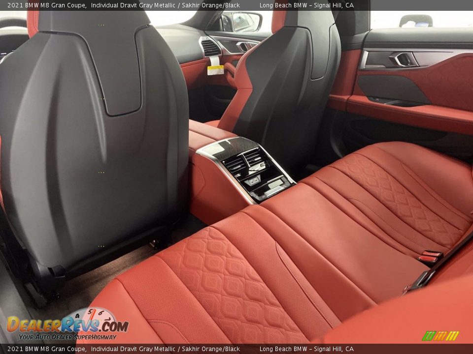 Rear Seat of 2021 BMW M8 Gran Coupe Photo #19