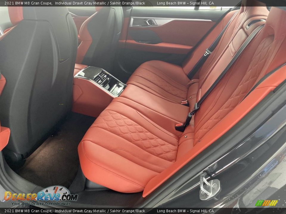 Rear Seat of 2021 BMW M8 Gran Coupe Photo #20