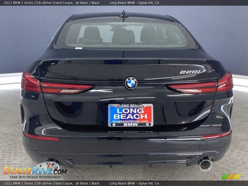 2021 BMW 2 Series 228i sDrive Grand Coupe Jet Black / Black Photo #10