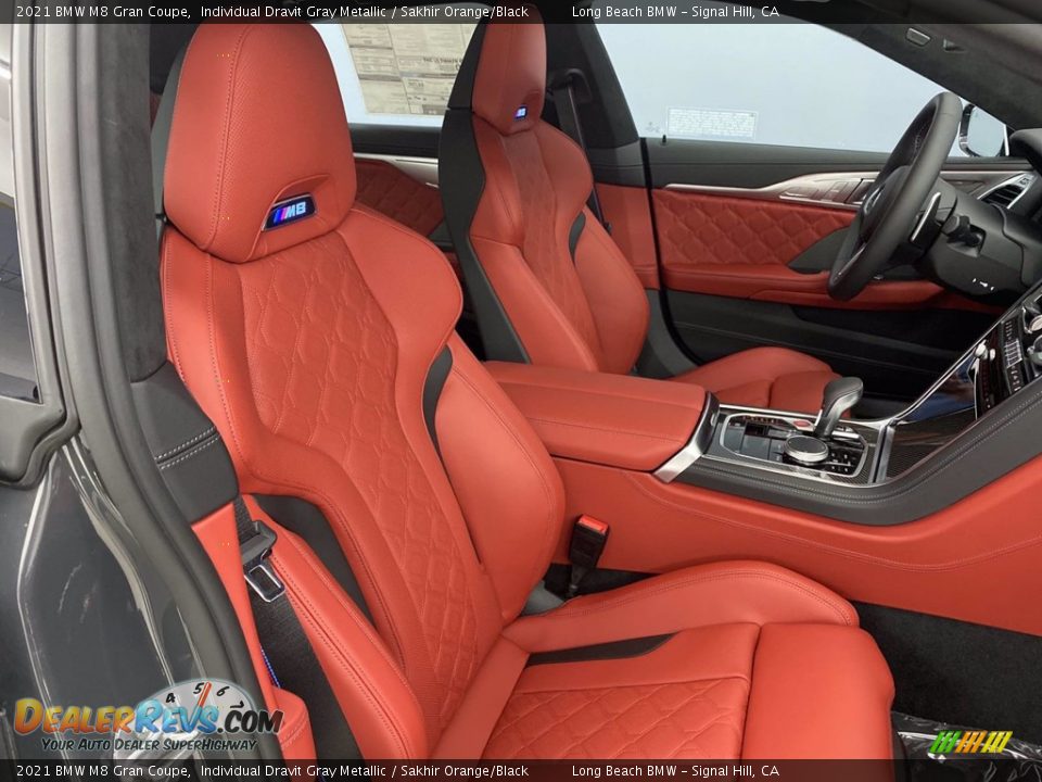 Front Seat of 2021 BMW M8 Gran Coupe Photo #24