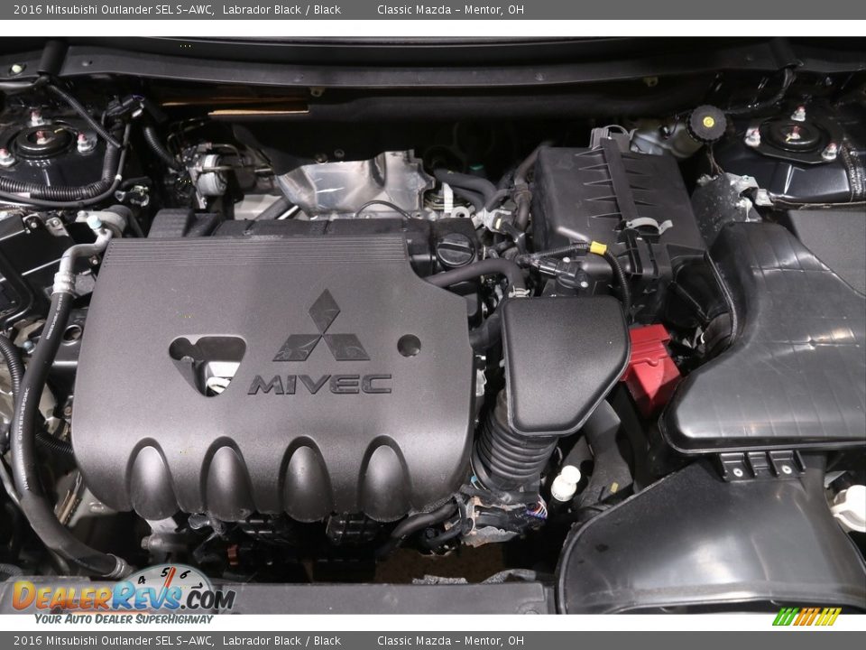 2016 Mitsubishi Outlander SEL S-AWC 2.4 Liter MIVEC SOHC 16-Valve 4 Cylinder Engine Photo #21