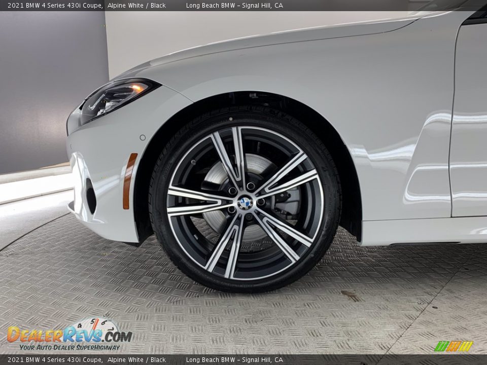 2021 BMW 4 Series 430i Coupe Alpine White / Black Photo #11