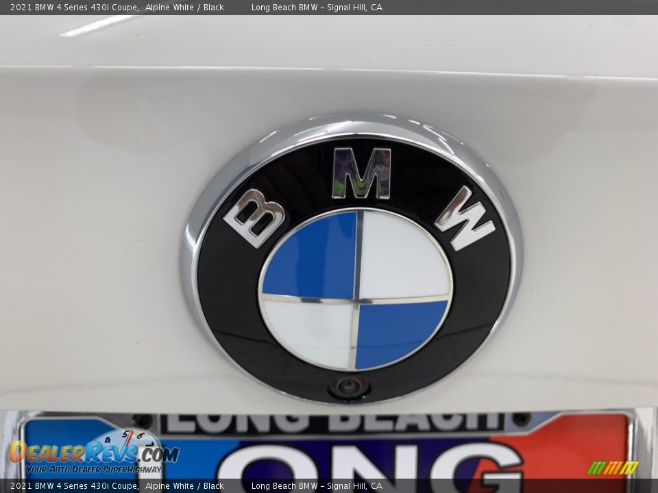 2021 BMW 4 Series 430i Coupe Alpine White / Black Photo #13