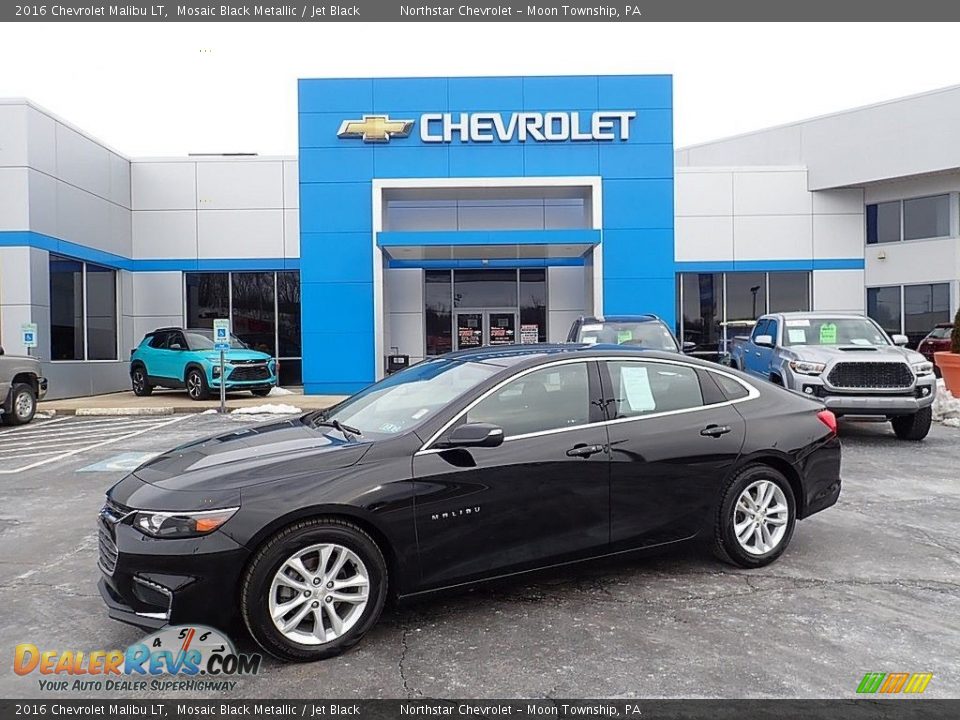 2016 Chevrolet Malibu LT Mosaic Black Metallic / Jet Black Photo #1