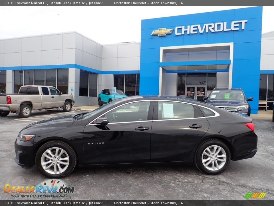 2016 Chevrolet Malibu LT Mosaic Black Metallic / Jet Black Photo #3