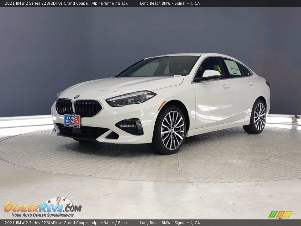 2021 BMW 2 Series 228i sDrive Grand Coupe Alpine White / Black Photo #5