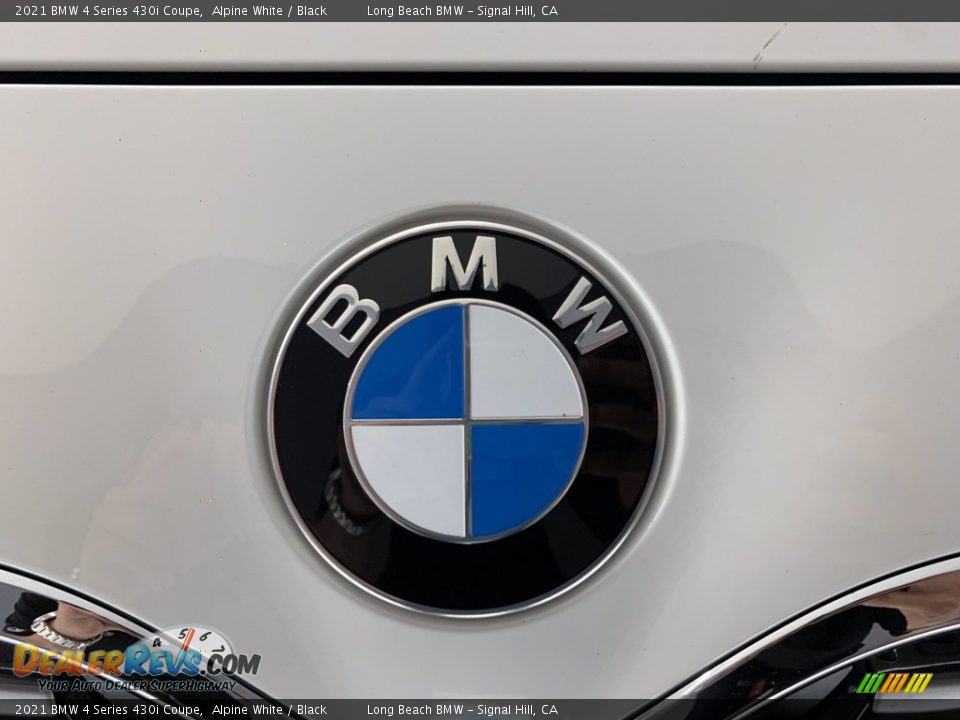 2021 BMW 4 Series 430i Coupe Alpine White / Black Photo #21
