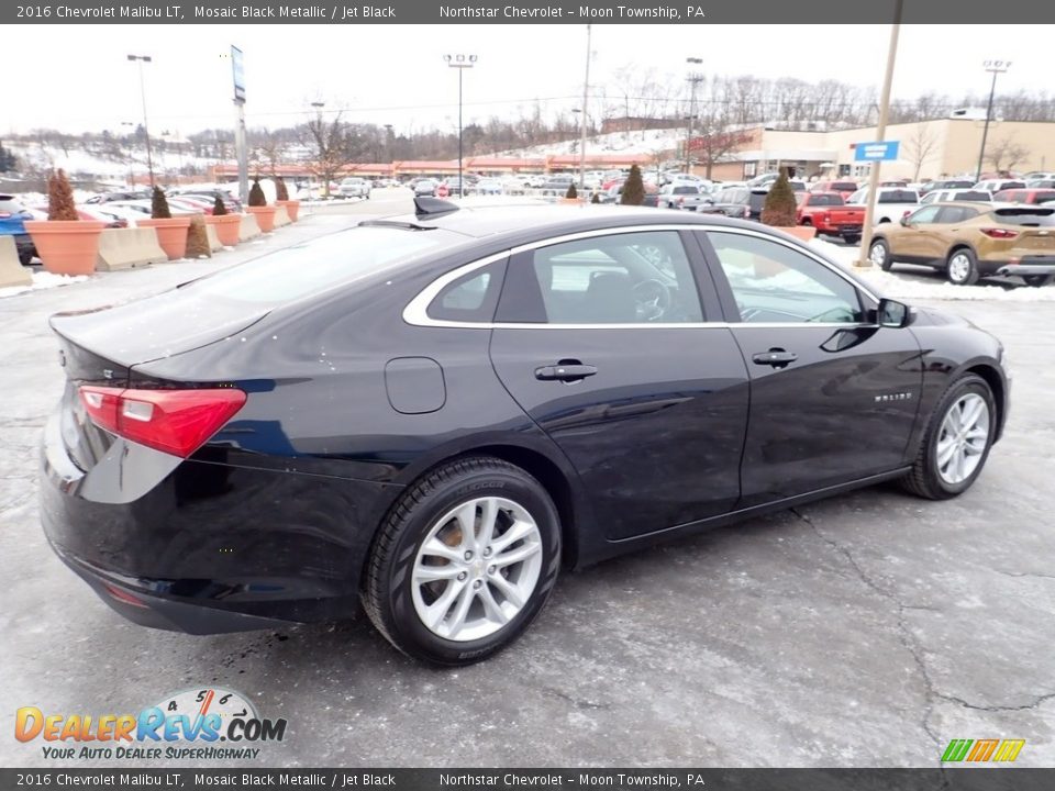 2016 Chevrolet Malibu LT Mosaic Black Metallic / Jet Black Photo #9