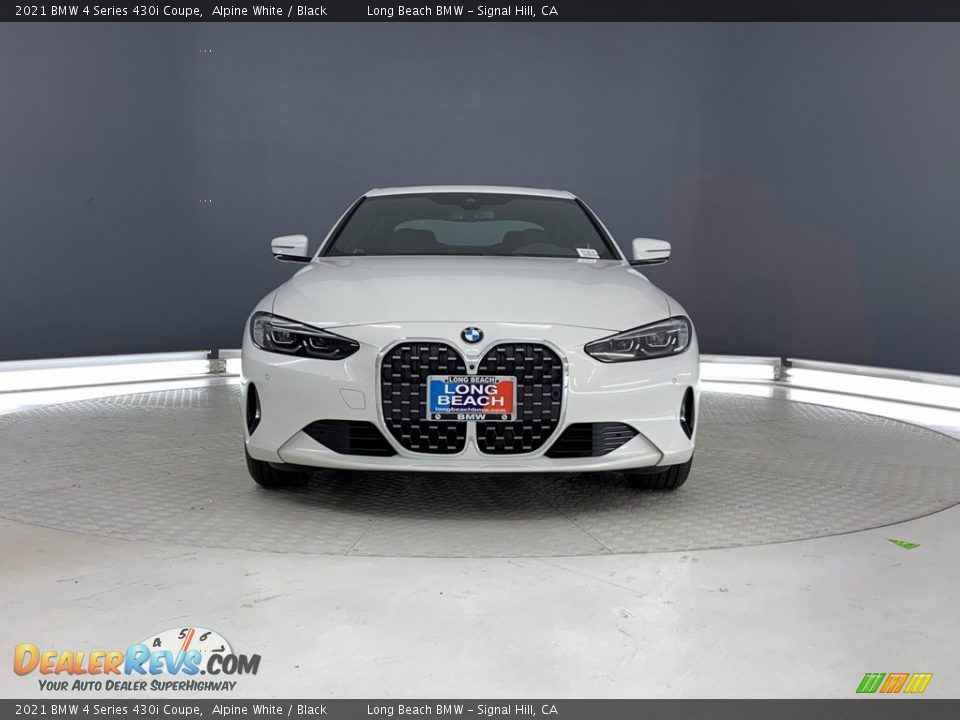 2021 BMW 4 Series 430i Coupe Alpine White / Black Photo #23