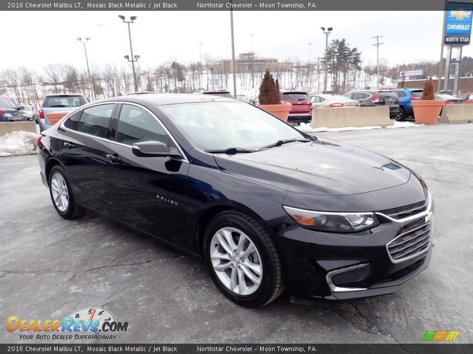 2016 Chevrolet Malibu LT Mosaic Black Metallic / Jet Black Photo #11