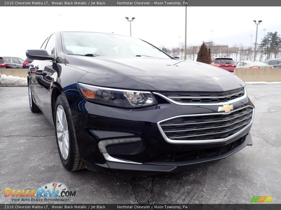 2016 Chevrolet Malibu LT Mosaic Black Metallic / Jet Black Photo #12