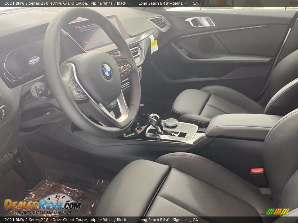 2021 BMW 2 Series 228i sDrive Grand Coupe Alpine White / Black Photo #15