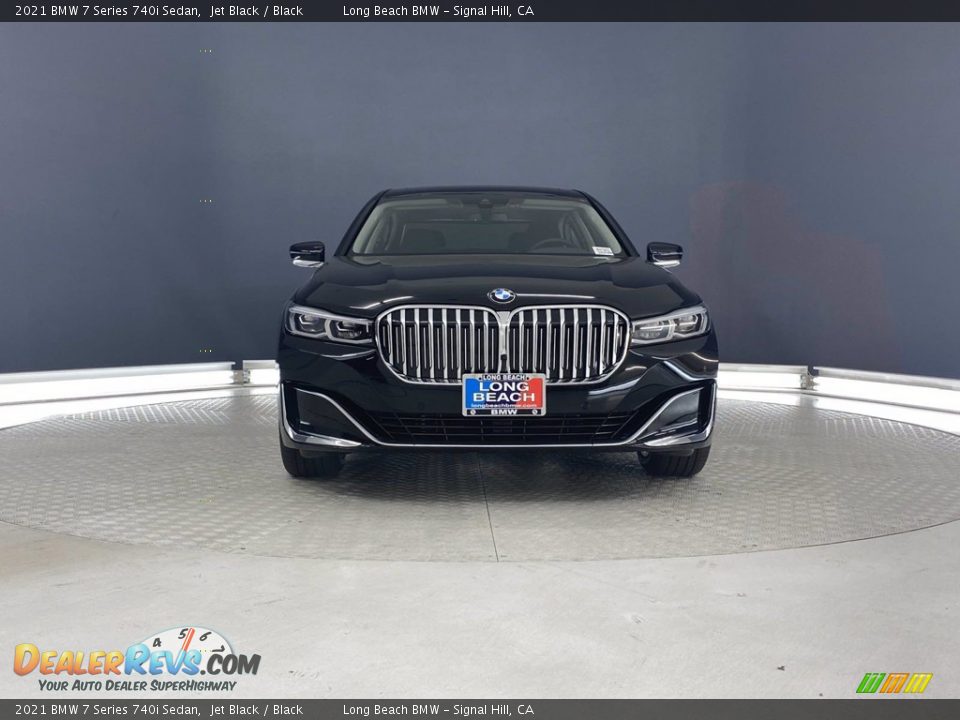 2021 BMW 7 Series 740i Sedan Jet Black / Black Photo #4