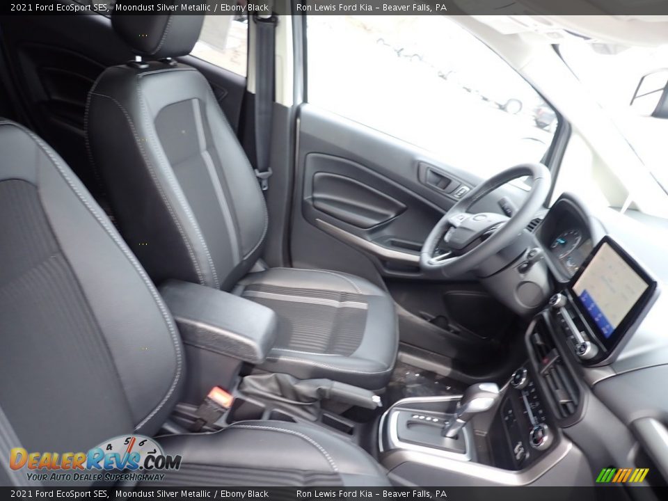2021 Ford EcoSport SES Moondust Silver Metallic / Ebony Black Photo #10