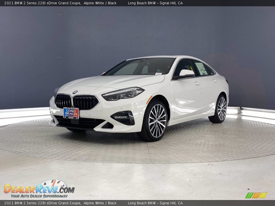 2021 BMW 2 Series 228i sDrive Grand Coupe Alpine White / Black Photo #5