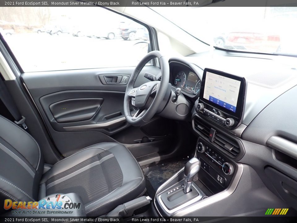 2021 Ford EcoSport SES Moondust Silver Metallic / Ebony Black Photo #11