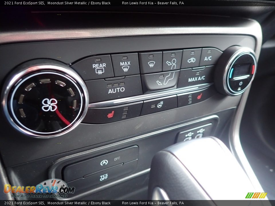 2021 Ford EcoSport SES Moondust Silver Metallic / Ebony Black Photo #16