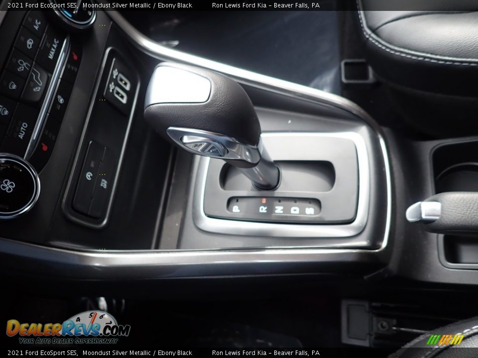2021 Ford EcoSport SES Moondust Silver Metallic / Ebony Black Photo #20