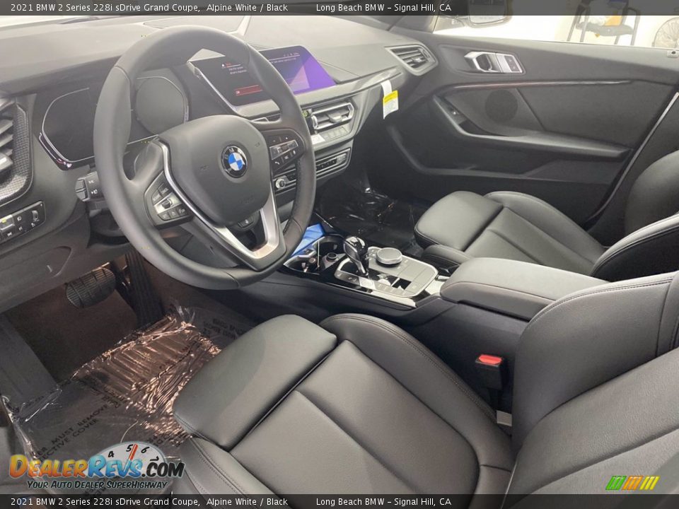 2021 BMW 2 Series 228i sDrive Grand Coupe Alpine White / Black Photo #16