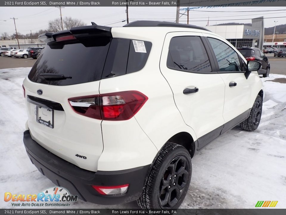 2021 Ford EcoSport SES Diamond White / Ebony Black Photo #2