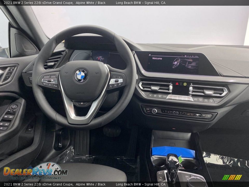 2021 BMW 2 Series 228i sDrive Grand Coupe Alpine White / Black Photo #24