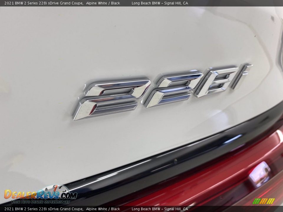 2021 BMW 2 Series 228i sDrive Grand Coupe Alpine White / Black Photo #26