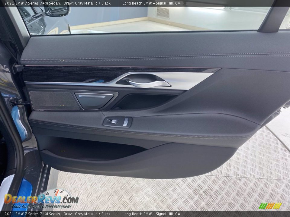 2021 BMW 7 Series 740i Sedan Dravit Gray Metallic / Black Photo #29