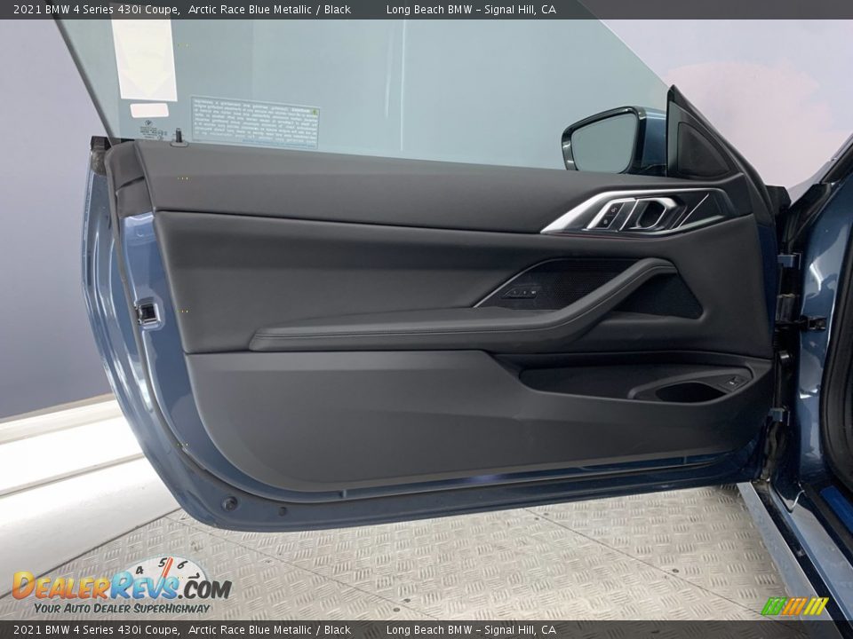 2021 BMW 4 Series 430i Coupe Arctic Race Blue Metallic / Black Photo #9