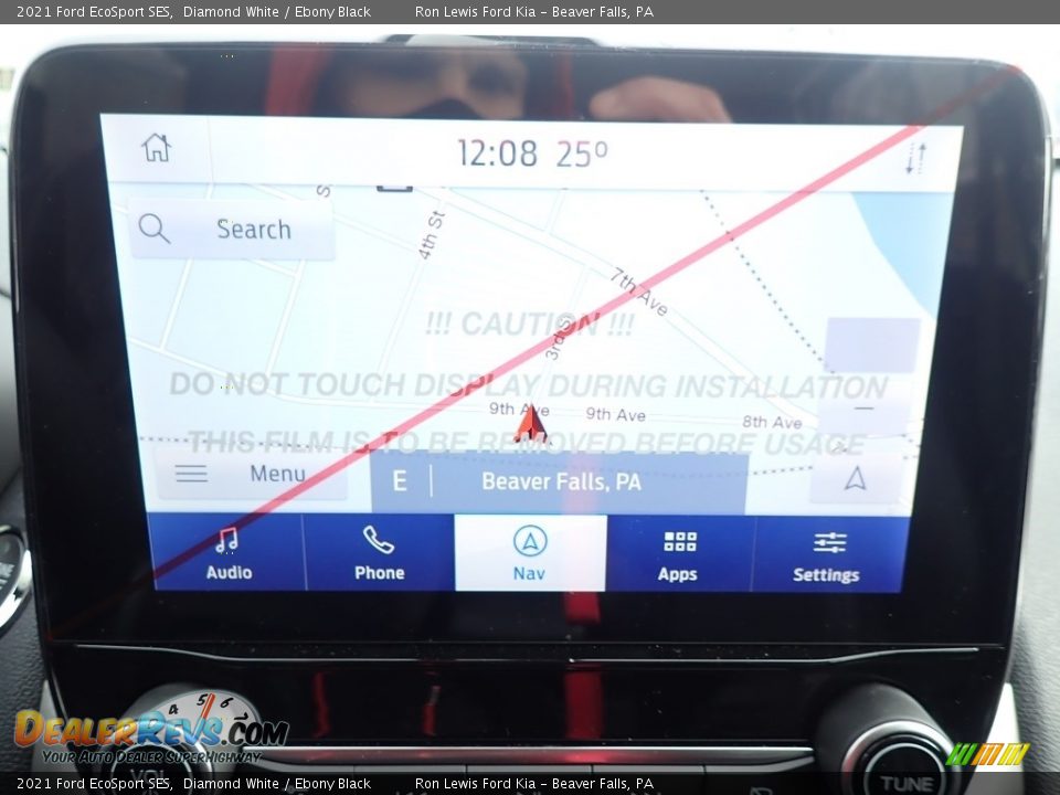 2021 Ford EcoSport SES Diamond White / Ebony Black Photo #18