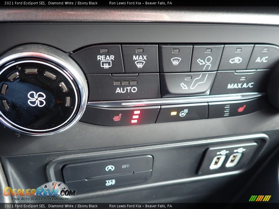 2021 Ford EcoSport SES Diamond White / Ebony Black Photo #20