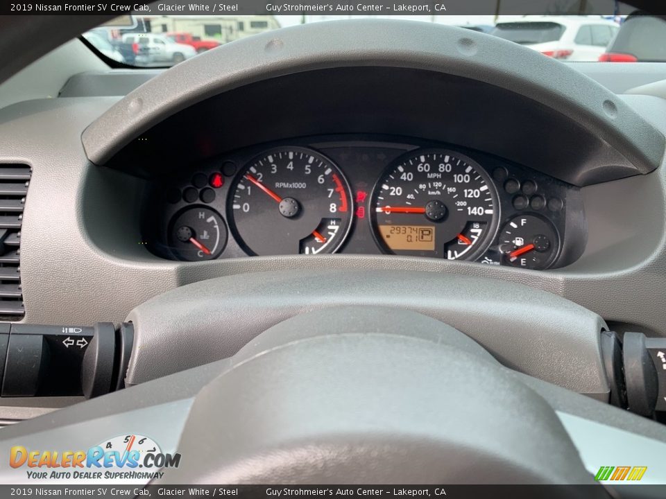 2019 Nissan Frontier SV Crew Cab Glacier White / Steel Photo #11