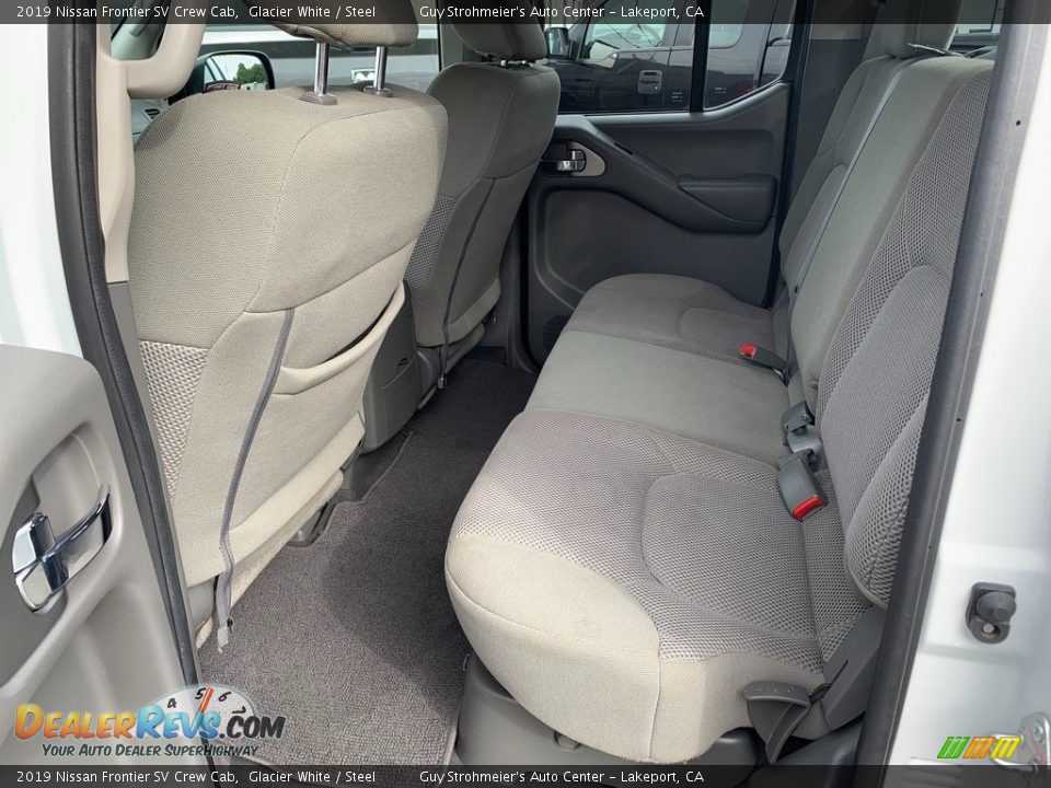 2019 Nissan Frontier SV Crew Cab Glacier White / Steel Photo #13