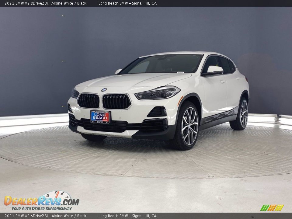 2021 BMW X2 sDrive28i Alpine White / Black Photo #6
