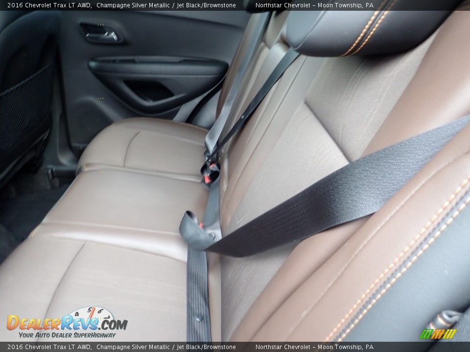 2016 Chevrolet Trax LT AWD Champagne Silver Metallic / Jet Black/Brownstone Photo #21