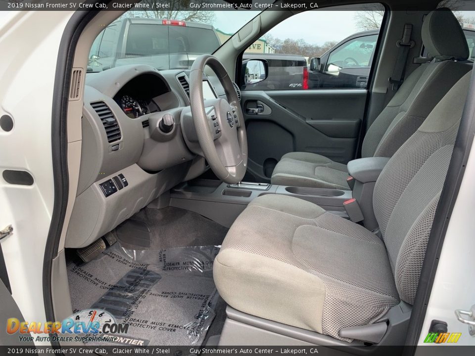 2019 Nissan Frontier SV Crew Cab Glacier White / Steel Photo #18