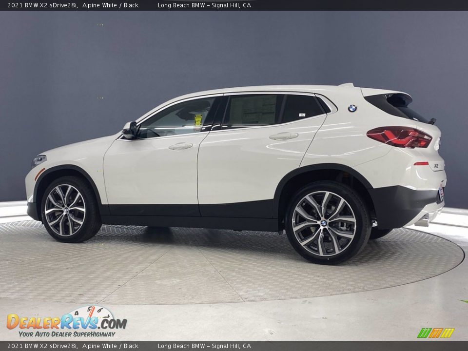 2021 BMW X2 sDrive28i Alpine White / Black Photo #9